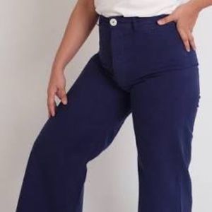 Jesse Kamm Sailor Pants in Bill Cunningham Blue